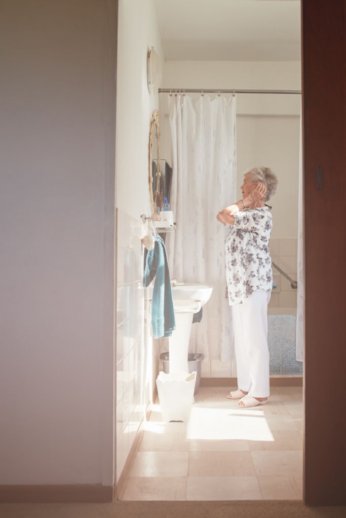 make bathroom safer older Americans